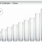Clear Cylinder 12hx4o-16hx4o-18hx4o, 20hx4o, 24hx4o